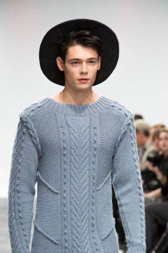 Berlin Fashion Week: Attitude Models Newface Mario Adrion Debuts for DYN  MENSWEAR - Attitude Models