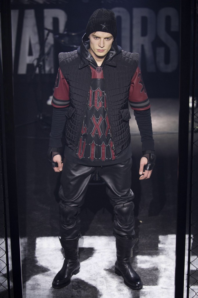Janis Ancens for Philipp Plein FW15